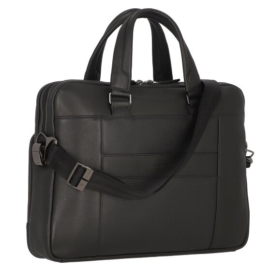 Piquadro Modus Koffer Leer 40.5 cm Laptop compartiment