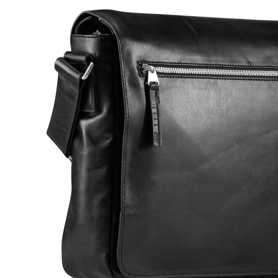 Jost Skagen Aktetas Messenger Leer 32 cm Laptop compartiment