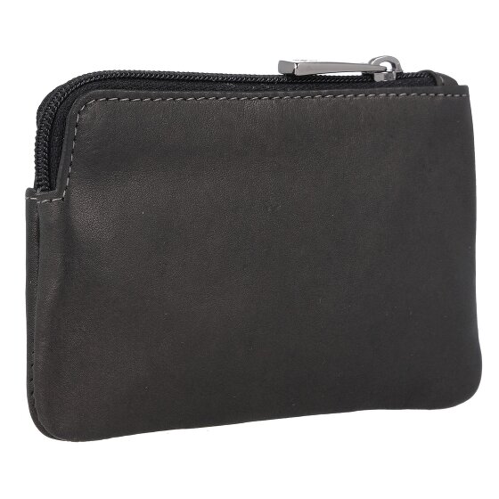 Greenland Nature Zwart Nappa Sleuteletui RFID Leer 11,5 cm