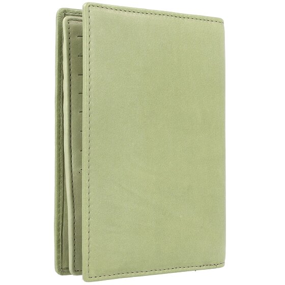 Greenland Nature Zachte gekleurde paspoorthoes RFID leer 12 cm