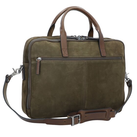 Castelijn & Beerens Nubuck Koffer Leer 41 cm Laptop compartiment