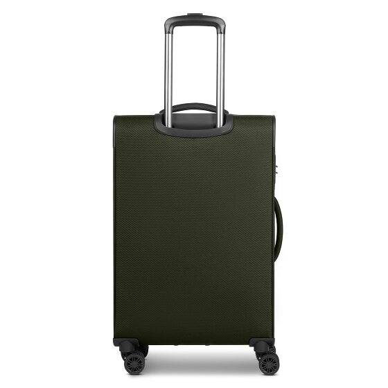 bugatti Valencia Soft 4 wielen Trolley M 65 cm met uitbreidingsplooi