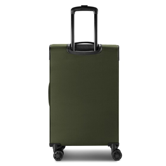 bugatti Valencia Soft 4 wielen Trolley M 65 cm met uitbreidingsplooi