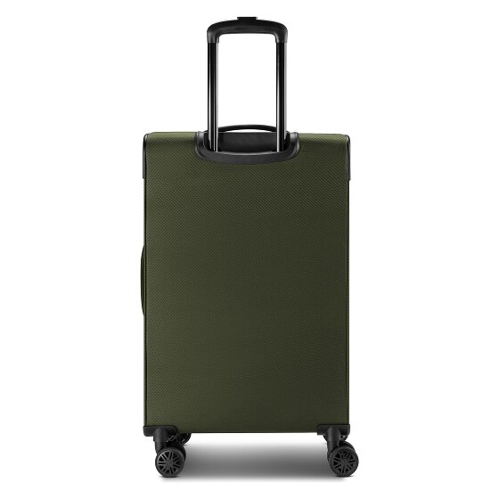 bugatti Valencia Soft 4 wielen Trolley M 65 cm met uitbreidingsplooi