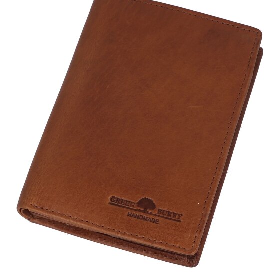 Greenburry Newport Portemonnee RFID-bescherming Leer 9 cm