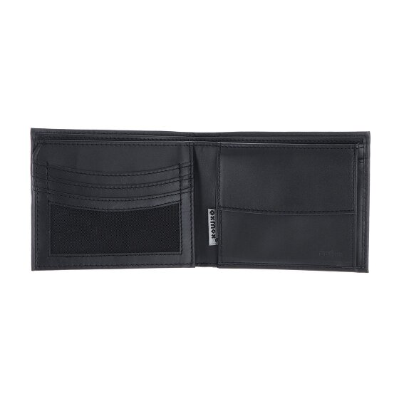 oxmox Leather Portemonnee RFID-bescherming Leder 12 cm
