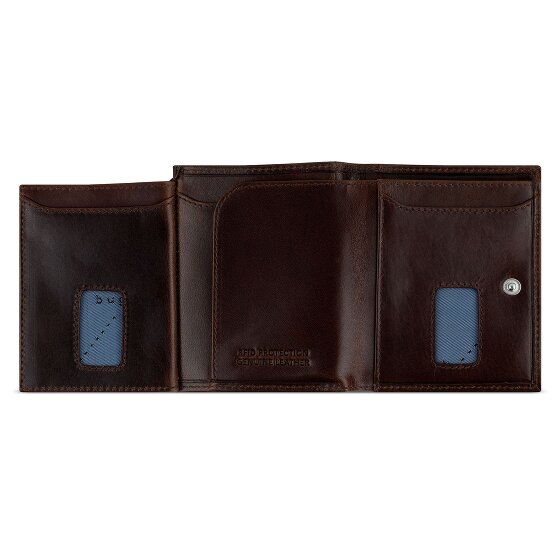 bugatti Secure Slim Portemonnee RFID-bescherming Leer 8 cm