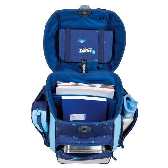 Scout Genius LED schooltas set 4st.