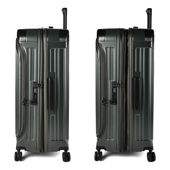 Piquadro PQ-Light 4 wielen Trolley 78 cm met uitbreidingsplooi