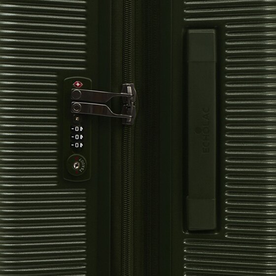 Echolac Ultima 4 wielen Kofferset 3-delig met uitbreidingsplooi