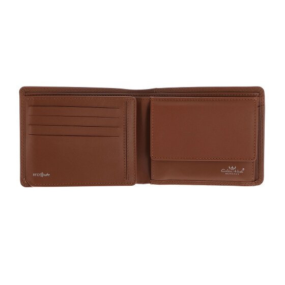 Golden Head Polo Portemonnee RFID-bescherming Leder 12 cm