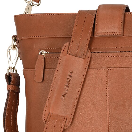 Plevier Bow Schoudertas Leer 30 cm Laptop compartiment