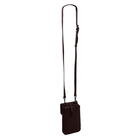 The Chesterfield Brand Wax Pull Up Mobiel telefoonhoesje Leer 12 cm