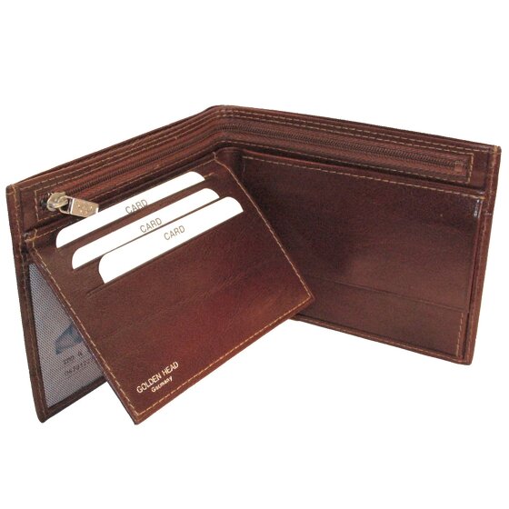 Golden Head Colorado Portemonnee RFID Leer 12,5 cm