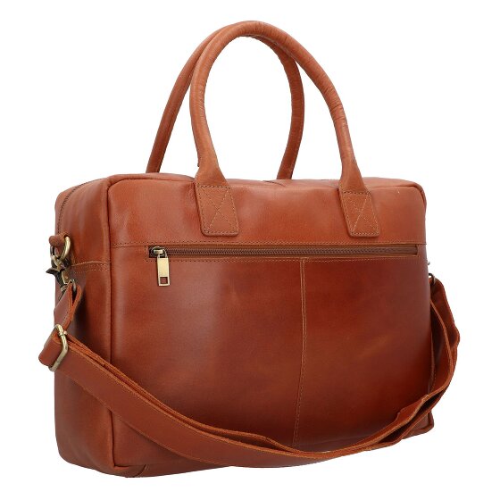 Burkely Vintage Mitch Aktetas Leer 39 cm Laptopcompartiment