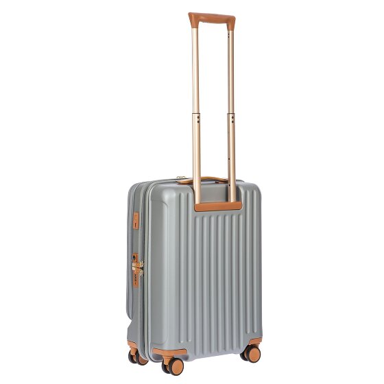 Bric's Capri 4 wielen Cabinewagen 55 cm Laptop compartiment met uitbreidingsplooi