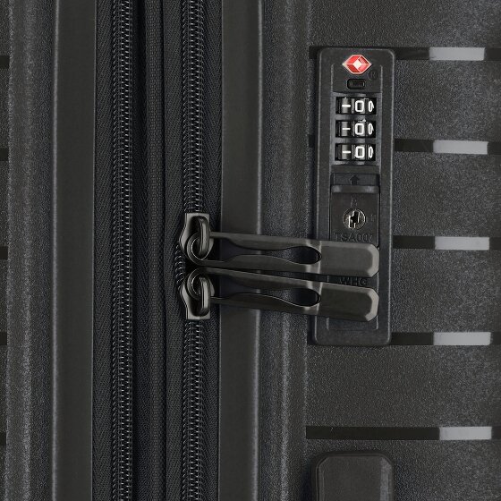 d&n Travel Line 4500 4 wielen Kofferset 3-delig met uitbreidingsplooi