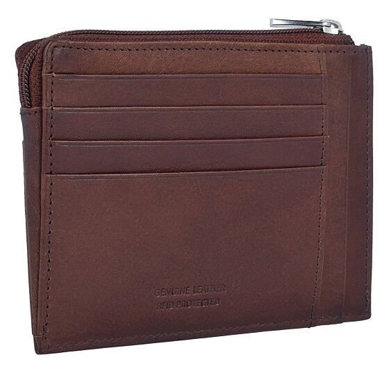 Bric's Monte Rosa Portemonnee RFID Leer 12 cm