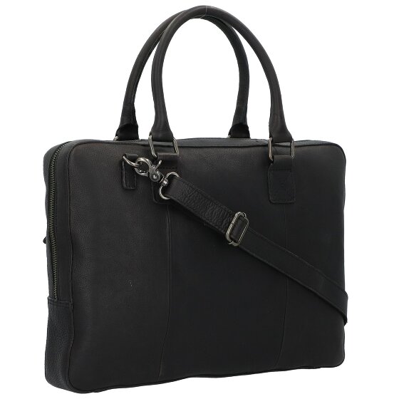 Burkely Antieke Avery aktetas Leer 38 cm Laptopcompartiment