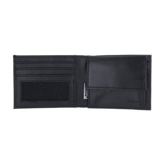 oxmox Leather Portemonnee RFID-bescherming Leder 11 cm