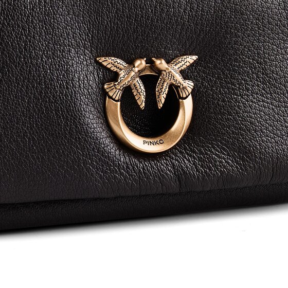 PINKO Love Soft Schoudertas Leder 22 cm