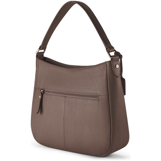 Lazarotti Bologna leren hobo-schoudertas, leer, 27 cm