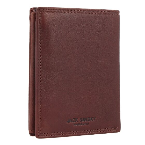 Jack Kinsky Portemonnee RFID-bescherming Leer 12 cm