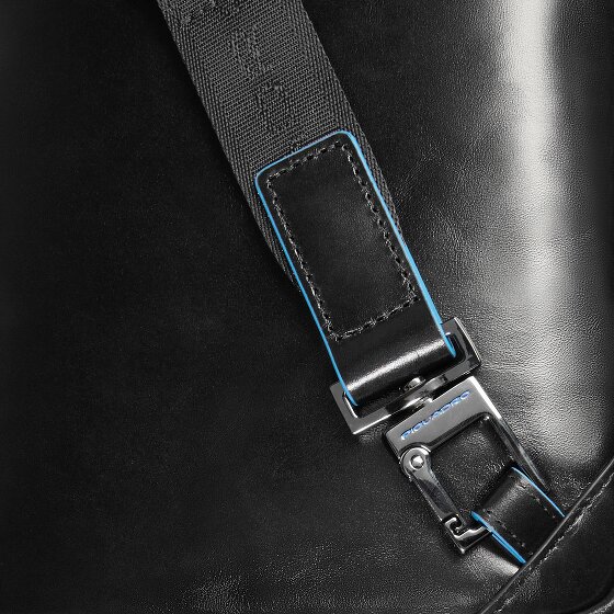 Piquadro Blue Square Mini tas Schoudertas Leer 17 cm