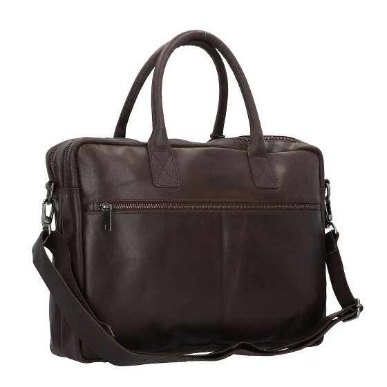 Burkely Vintage Taylor aktetas leer 40 cm laptopcompartiment