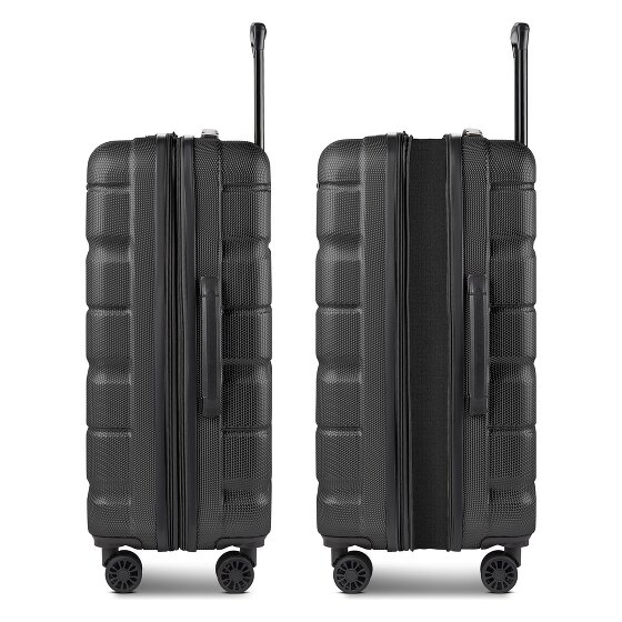Franky Munich 4.0 4 wielen Trolley M 66 cm met uitbreidingsplooi