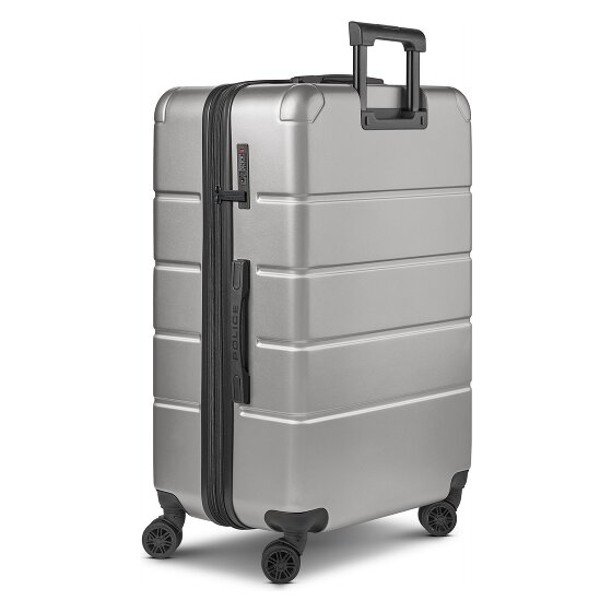 Police Dublin 4 wielen Trolley L 75 cm met uitbreidingsplooi