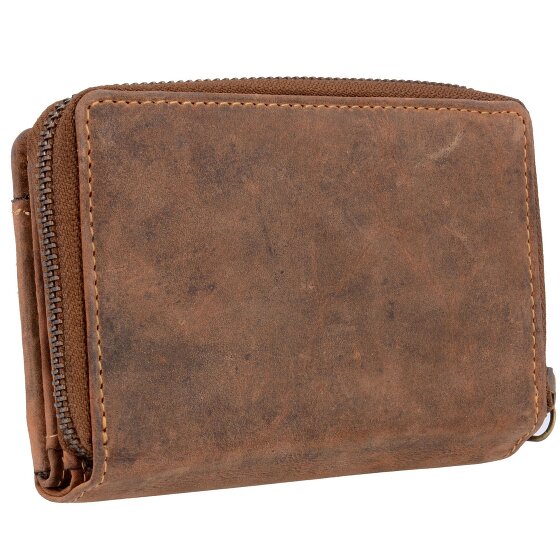 Greenburry Vintage portemonnee leer 13,5 cm