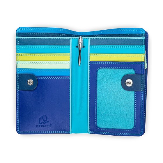 Mywalit Portemonnee RFID-bescherming Leder 8 cm