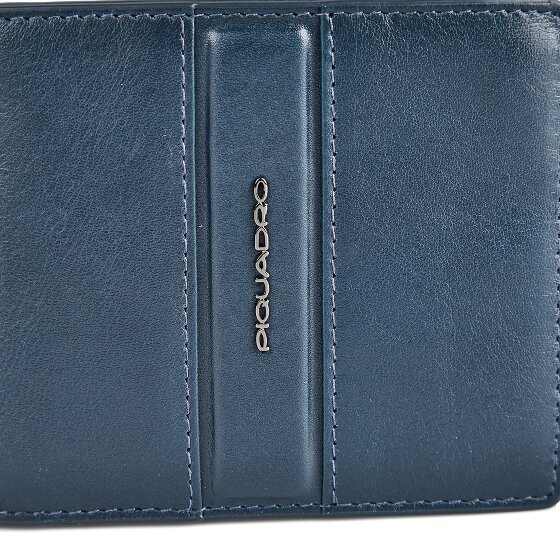 Piquadro Victor Portemonnee RFID-bescherming Leder 11 cm