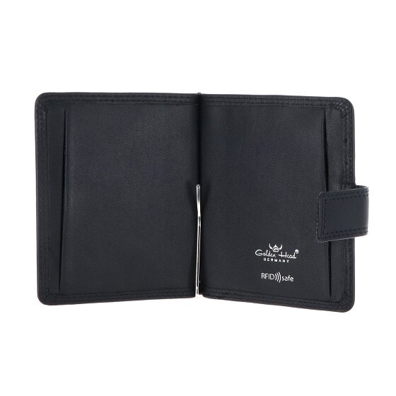 Golden Head Polo Portemonnee RFID-bescherming Leder 10 cm