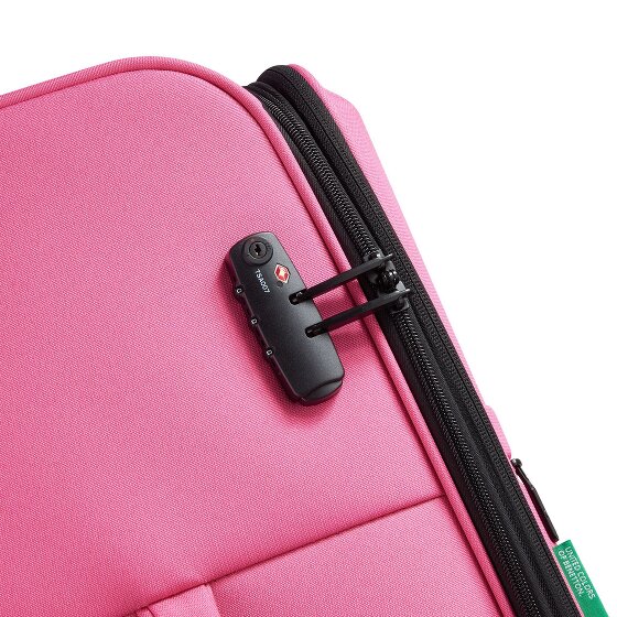 Delsey Paris x United Colors of Benetton BE 4-wiel trolley L 76 cm met rekbare vouw