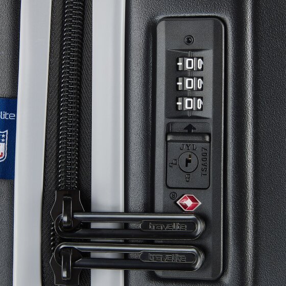 Travelite travelite x NFL 4 wielen Kofferset 3-delig met uitbreidingsplooi