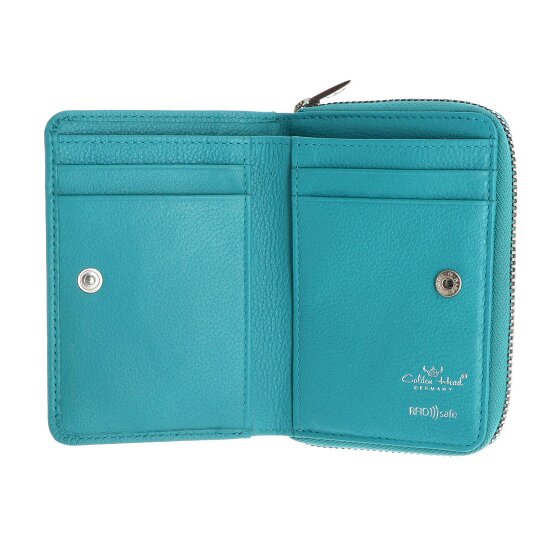 Golden Head Madrid Portemonnee RFID-bescherming Leder 11.5 cm