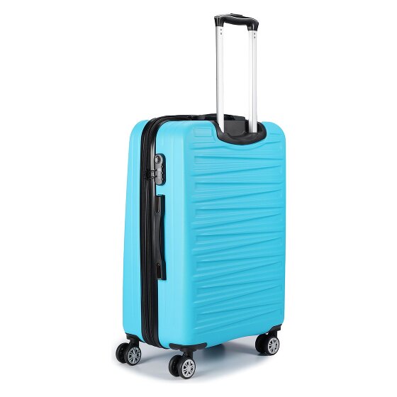 Benzi 5493 4 wielen Trolley M 66 cm met uitbreidingsplooi