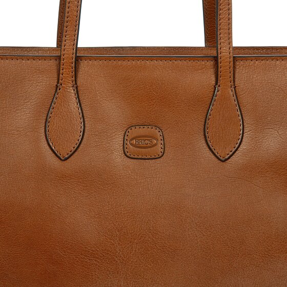 Bric's Volterra Shopper Tas M Leer 40.5 cm Laptop compartiment