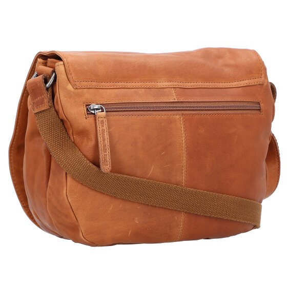 The Chesterfield Brand Wax Pull Up Schoudertas Leer 26 cm