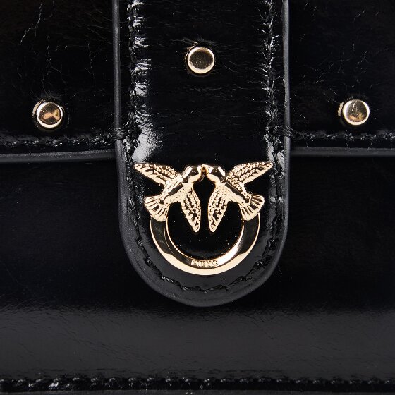 PINKO Love Pocket Studs Mini tas Schoudertas Leder 13 cm