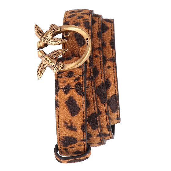 PINKO Love Berry Riem Leer