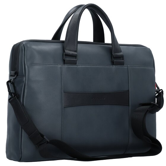 Piquadro Urban aktetas Leer 42 cm Laptopvak