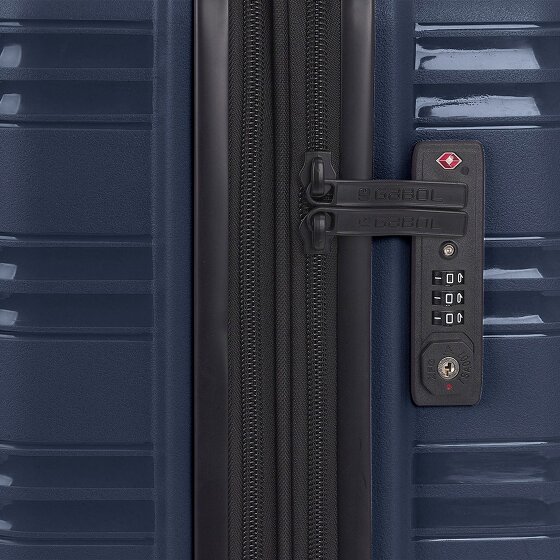 Gabol Uyiko 4 wielen Cabinewagen 54 cm met uitbreidingsplooi