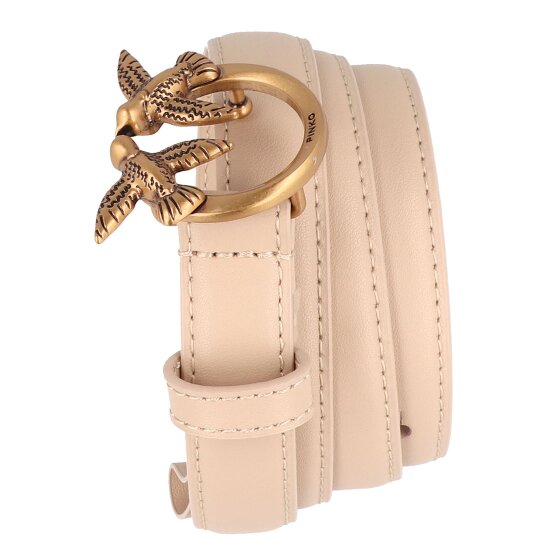PINKO Love Berry Riem Leer