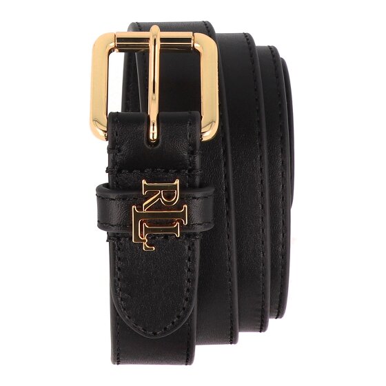 Lauren Ralph Lauren Logo Riem Leer