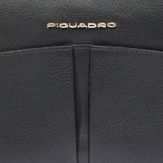 Piquadro Ashley Portemonnee RFID-bescherming Leer 19 cm