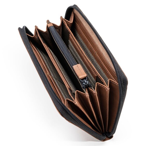 Farmhood Nashville Portemonnee RFID-bescherming Leer 19.5 cm