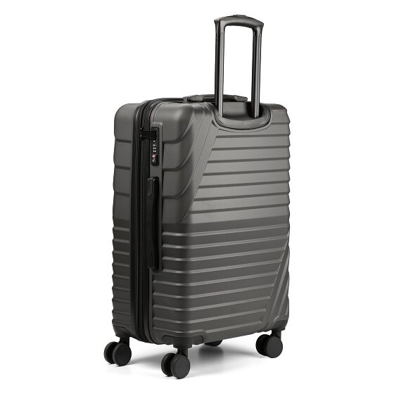 Cocoono Larnaka 4 wielen Trolley 68 cm met uitbreidingsplooi